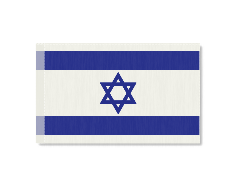 דגל ישראל מבד - 80/110 ס"מ