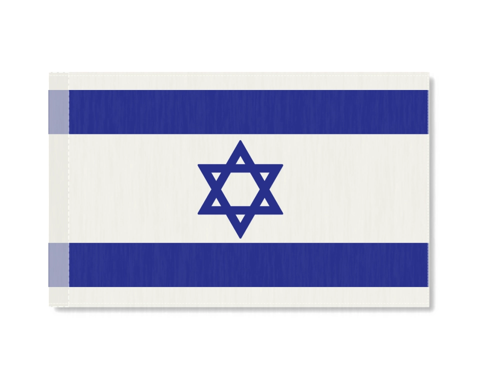 דגל ישראל מבד - 110/150 ס"מ