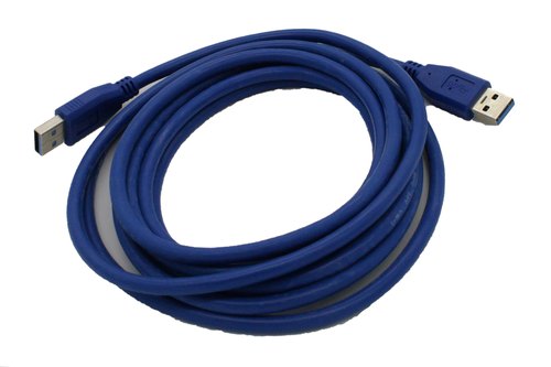כבל USB 3.0 זכר/זכר 3 מטר