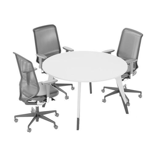 שולחן ישיבות – דגם טרנס עגול