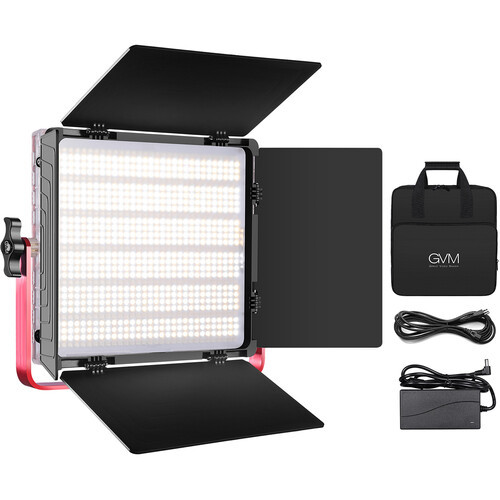 פאנל לד צבעוני GVM 1200D RGB
