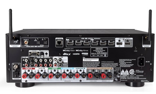 רסיבר קולנוע ביתי 8K מבית DENON דגם AVRX2800H