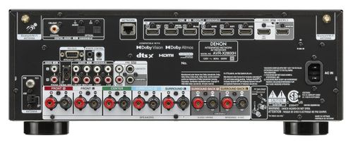 רסיבר קולנוע ביתי 8K מבית DENON דגם AVRX2800H
