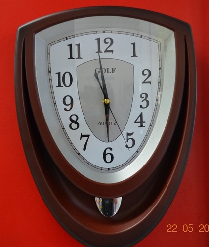 PW018 שעון  קיר מטוטלת PEARL