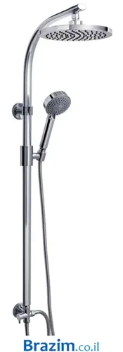 מוט פינוק ורד 8842 מבית ורד Vered בגימור ניקל.