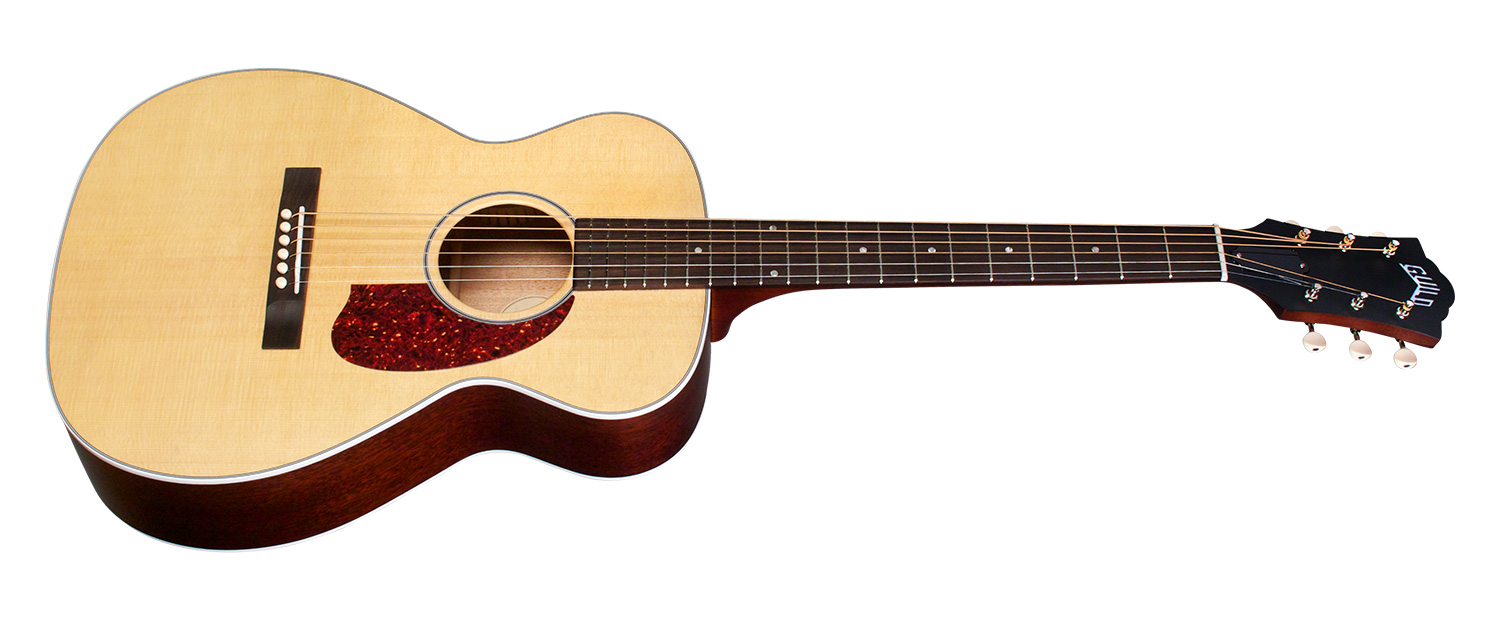 גיטרה אקוסטית מוגברת Guild M-40E USA Natural