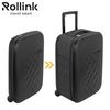  ‏מזוודת עליה למטוס Rollink Flex Earth 21 בשחור בלבד