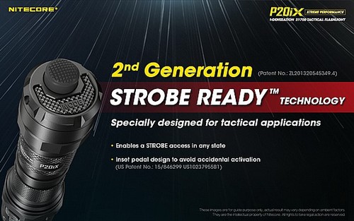 פנס יד הצפה נטען 4000 לומן P20iX