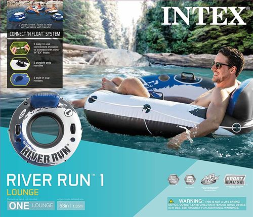 גלגל ים מתנפח אבוב לבריכה ולים של INTEX עם רשת לקירור מהמים INTEX 56825-