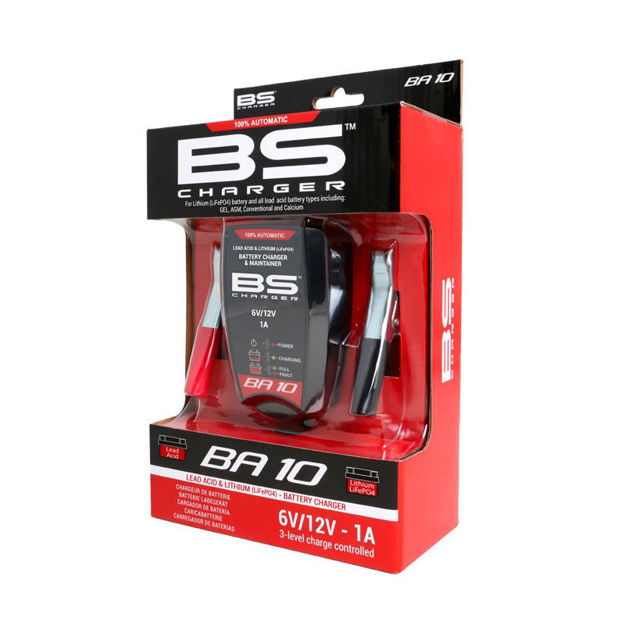 מטען למצבר ליתיום BA10 6V/12V 1000MA