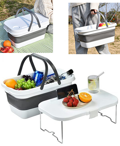 סל פיקניק מתקפל עם שולחן CASA
