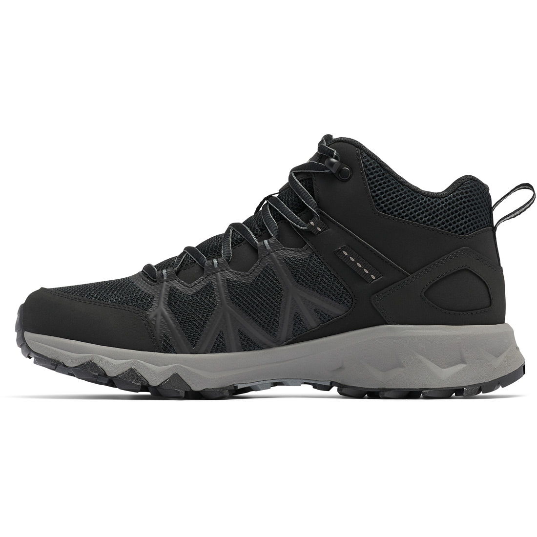 נעלי טיולים שחורות לגברים PEAKFREAK II MID OUTDRY מבית COLUMBIA