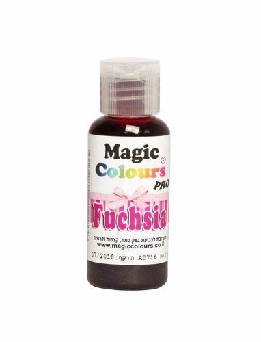 צבע מאכל ורוד פוקסיה לקצפת - Fuchsia
