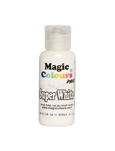 צבע מאכל לבן לקצפת - Super White