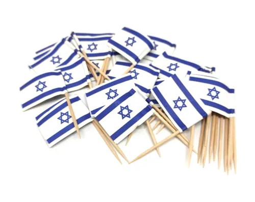 קיסם דגל ישראל - 36 יח'