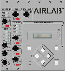 AIRLAB DT קונסולת שידור מיקצועית מודולרית D&R