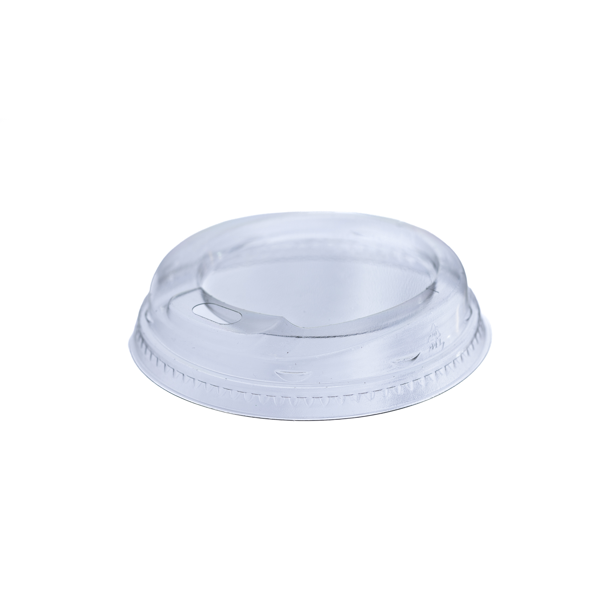 מכסה פייה PET שטוח (95) לכוס שקופה 14/16/21 OZ