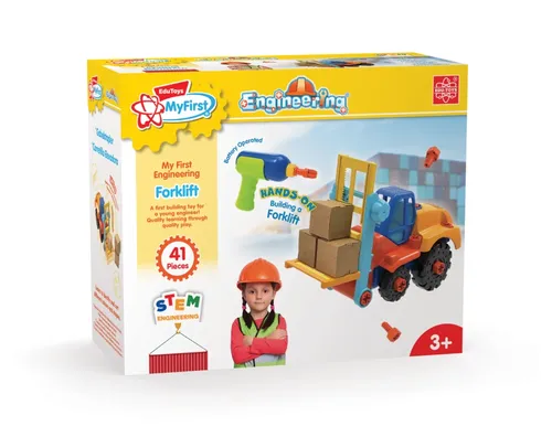 משחק הרכבה - המלגזה הראשונה שלי