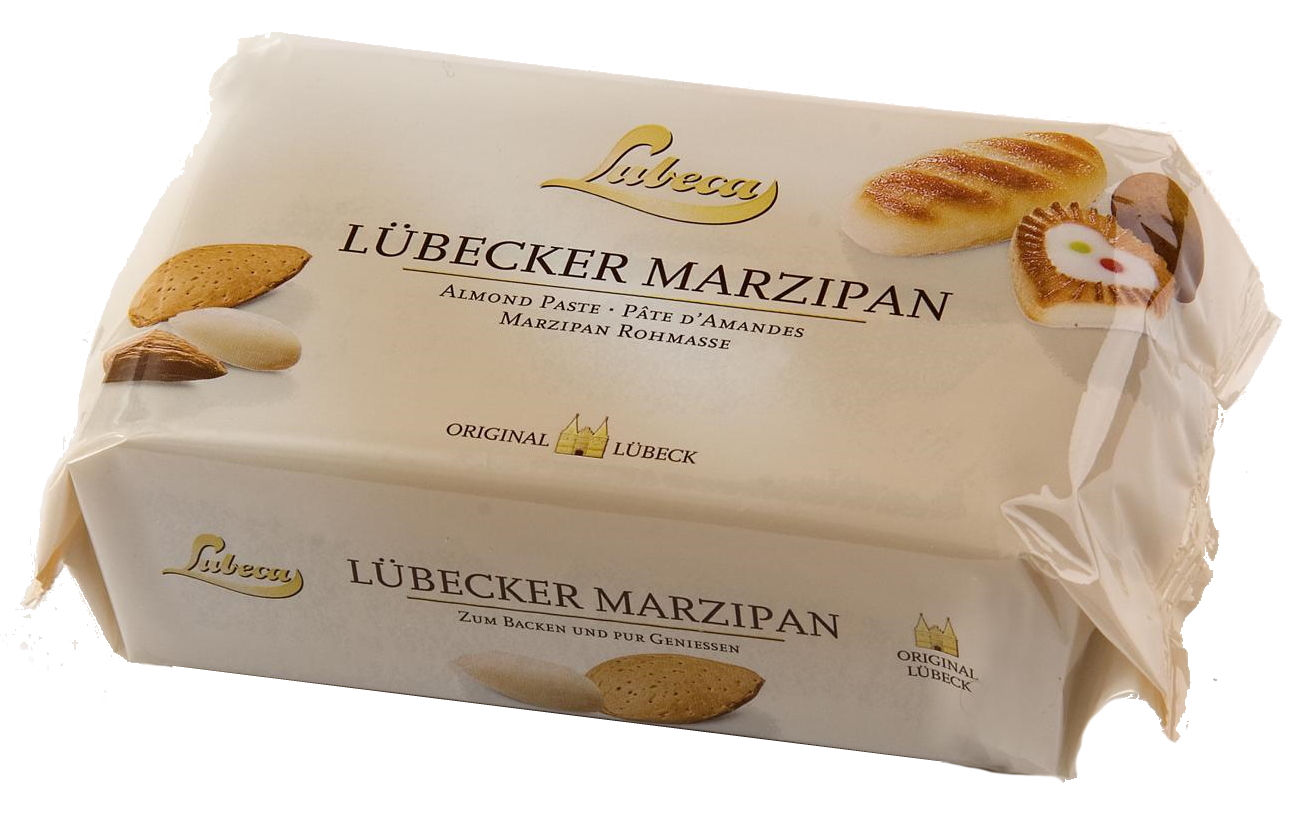 מרציפן לובקה 52% (65%) 1 ק”ג Lubeca