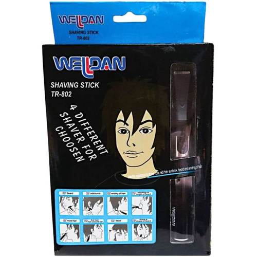 קוצץ שערות לאף ולאוזן - ערכה WELDAN וולדן