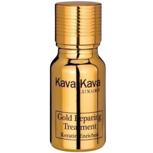 אמפולה מועשרת בחומצה היאלורונית קווה קווה GG glossy gold