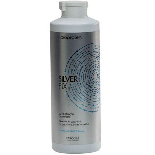 שמפו SILVER FIX לשיער לבן ולמניעת צהוב בשיער בלונד ללא פרבנים מבית פרקום