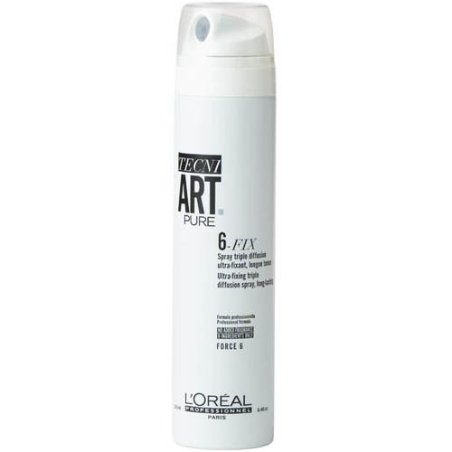 ספריי קיבוע עמיד 6FIX חוזק 6 LOREAL לוריאל 250 מ