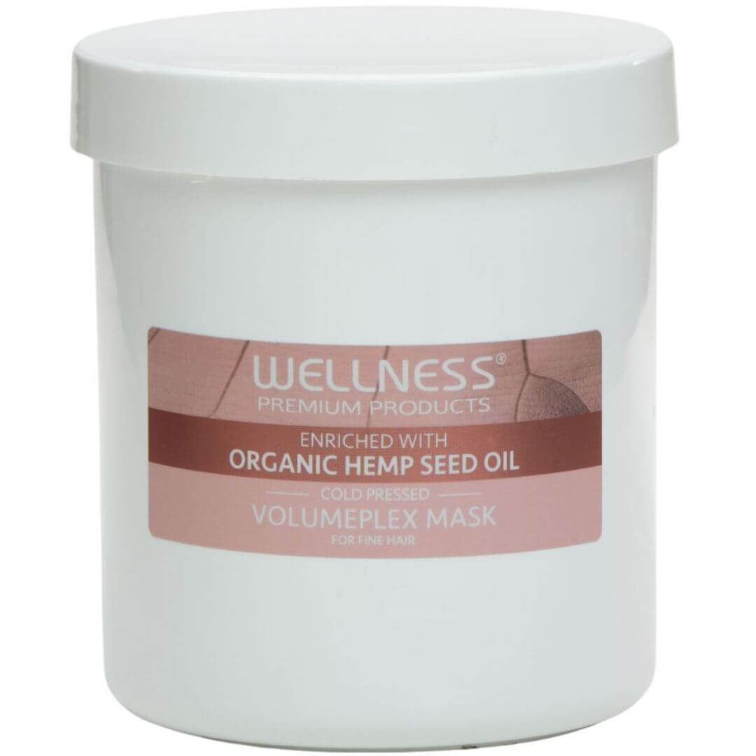 מסכת ווליום לשיער דק WELLNESS וולנס 1000 מ"ל