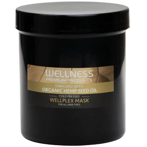 מסכה WELLPLEX MASK וולפלקס לכל סוגי השיער וולנס 1000 מ