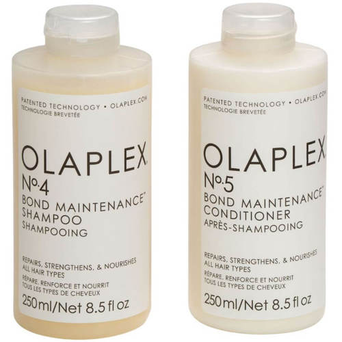 סט טיפוח לשיער שמפו ללא מלחים + מרכך OLAPLEX אולפלקס 250 מ