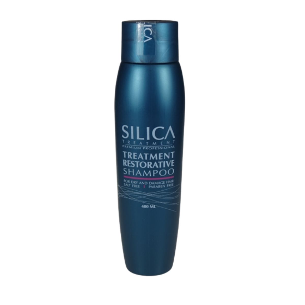 שמפו משקם ללא מלחים לשיער שעבר החלקה SILICA סיליקה 400 מ"ל