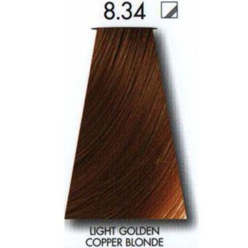 צבע לשיער Light golden copper blonde 8.34 קיון KEUNE