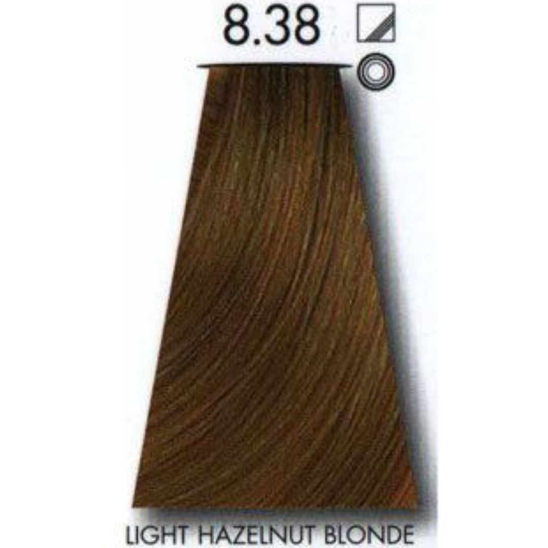 צבע לשיער Light hazelnut blonde 8.38 קיון KEUNE