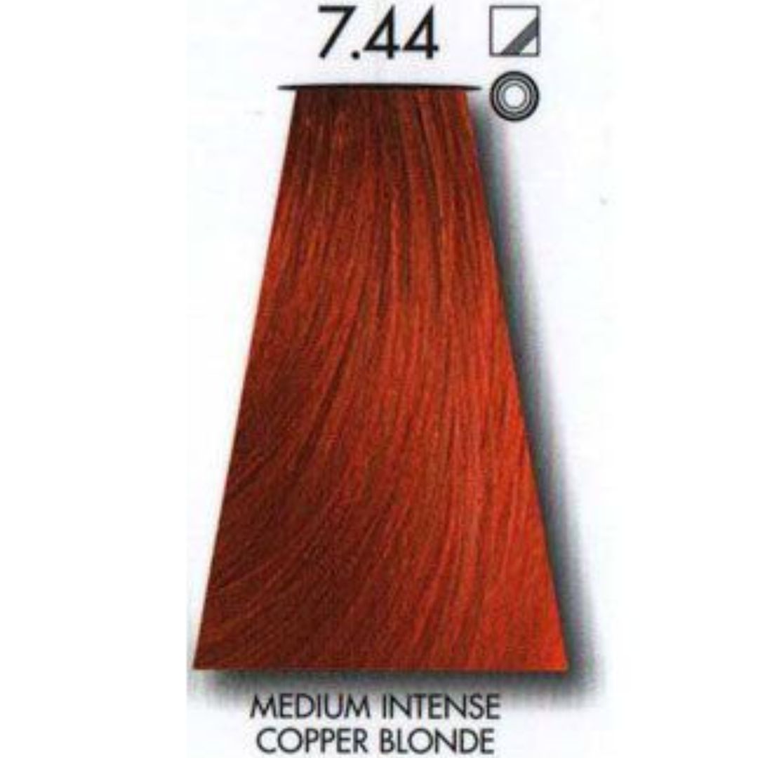 צבע לשיער Medium intense copper blonde 7.44 קיון KEUNE