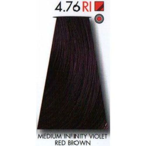 צבע לשיער Medium infinity violet red brown 4.76 RI קיון KEUNE