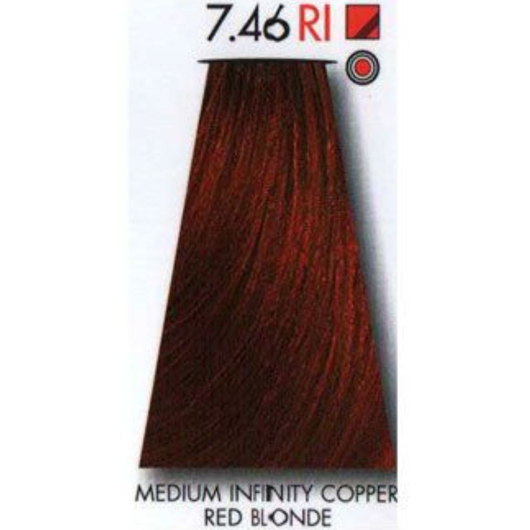 צבע לשיער Medium infinity copper red blonde 7.46 RI קיון KEUNE