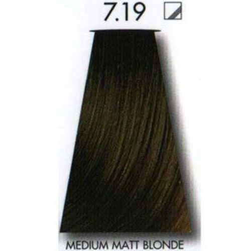 צבע לשיער Medium matt blonde 7.19 קיון KEUNE