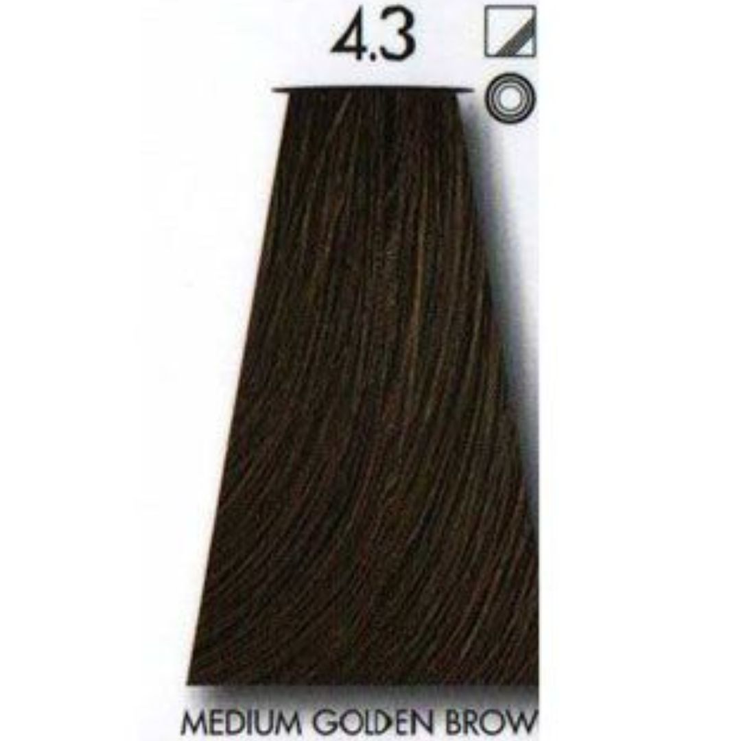 צבע לשיער Medium golden brown 4.3 קיון KEUNE