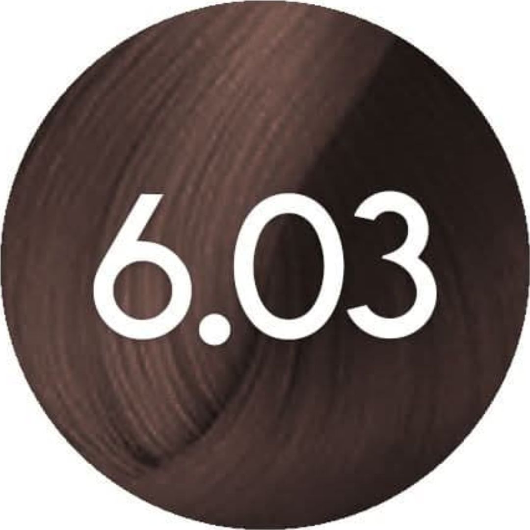 גוון 6.03 WARM DARK BLONDE פארמויטה FarmaVita צבע לשיער 100 גרם