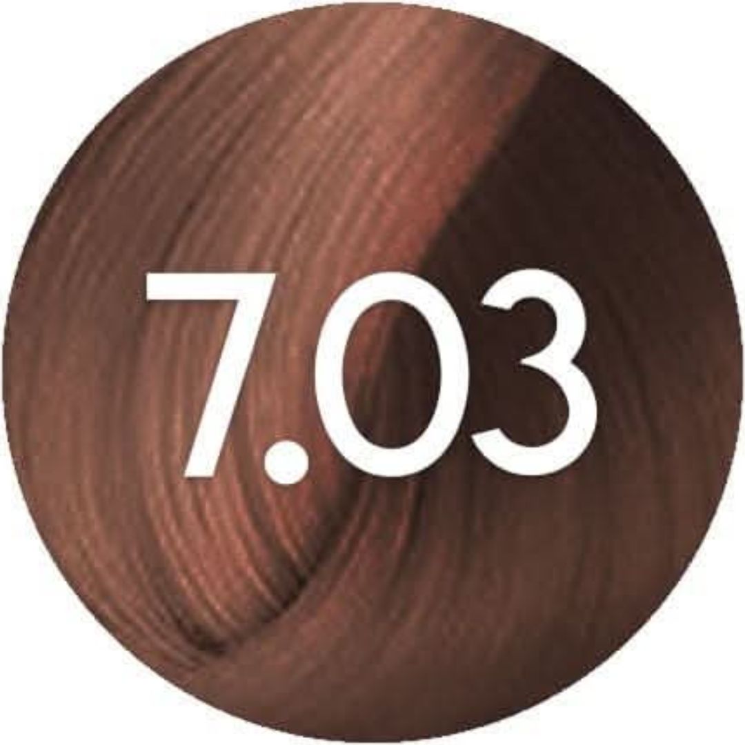 גוון 7.03 WARM BLONDE פארמויטה FarmaVita צבע לשיער 100 גרם