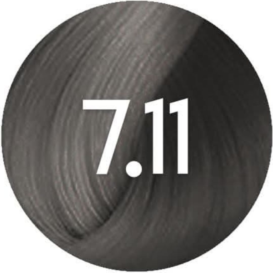 גוון 7.11 INTENSE ASH BLONDE פארמויטה FarmaVita צבע לשיער 100 גרם