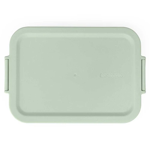 קופסת אוכל בינונית 1.1 ליטר Make & Take ללא BPA ירוק ג׳ייד Brabantia, בטוח לשימוש במיקרו, במקפיא ובמדיח, ללא BPA מומלץ. מחיר מבצע. מקט Y-202605 - עולם הפרזול 03