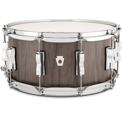 תוף סנר LUDWIG LKS764XX3E 6.5X14 Standard Maple Snare Drum Misty Gray