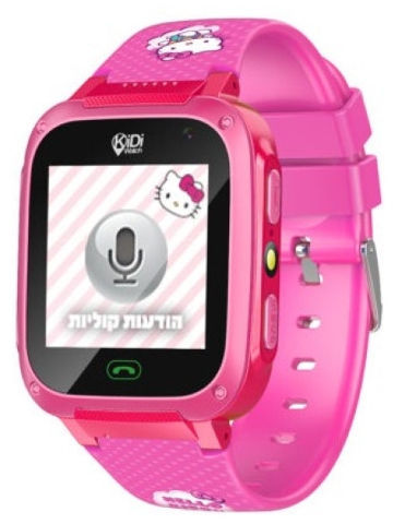 קידיווטש - שעון טלפון חכם דגם הלו קיטי - Kidiwatch Hello Kitty
