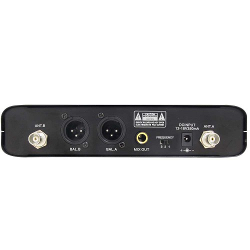זוג מיקרופונים מדונה UHF ICM