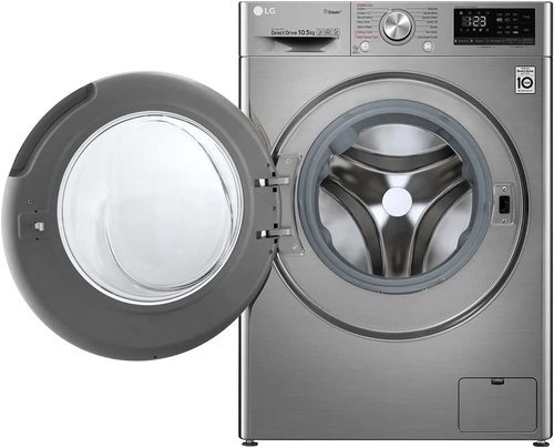 מכונת כביסה כולל מייבש LG F4V5RGP2T ‏10.5 ‏ק