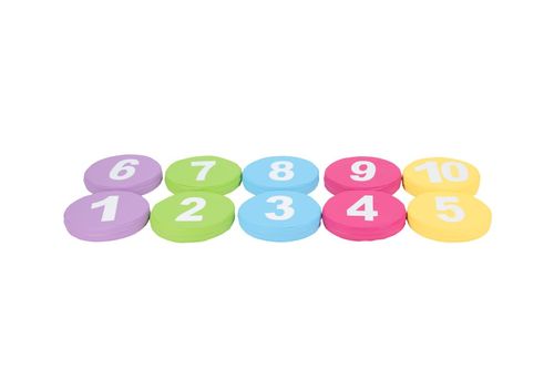 סט כריות ישיבה עגולות - 10 יחידות
