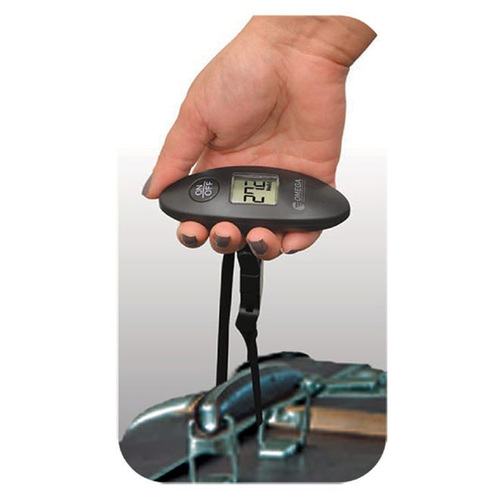 משקל מזוודות עם תצוגת LCD עד 40 ק''ג דגם OM-LGS-B מבית Omega 