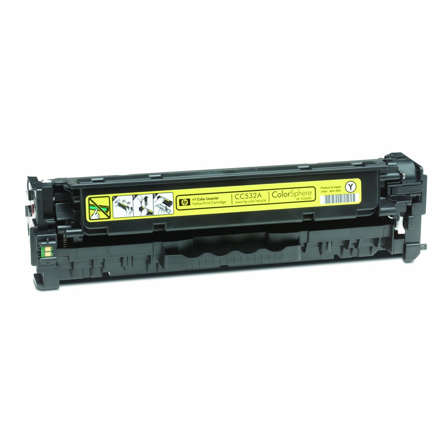טונר צהוב תואם HP CC532A