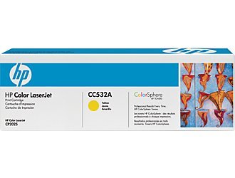 טונר צהוב תואם HP CC532A